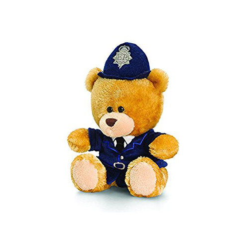14cm Pipp the Bear Policeman - Calm Cuddle Buddy