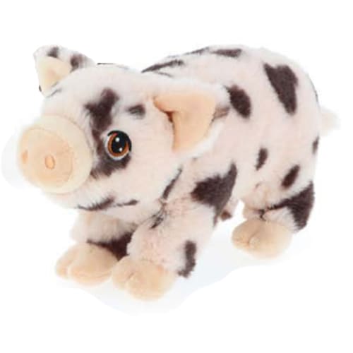 28cm Keeleco Spotty Pig - Gentle Cuddle Toy