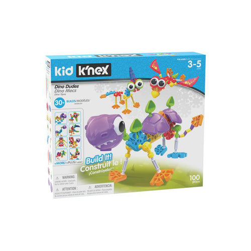 Kid K’nex Dino Dudes Building Set - Build Time Choice