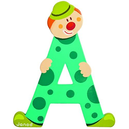 A Clown Alphabet Individual Letter - Little Splash Time