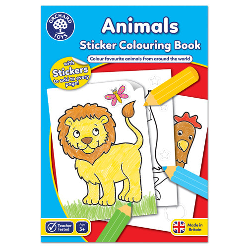 Animals Colouring Book - Little Reader Fun