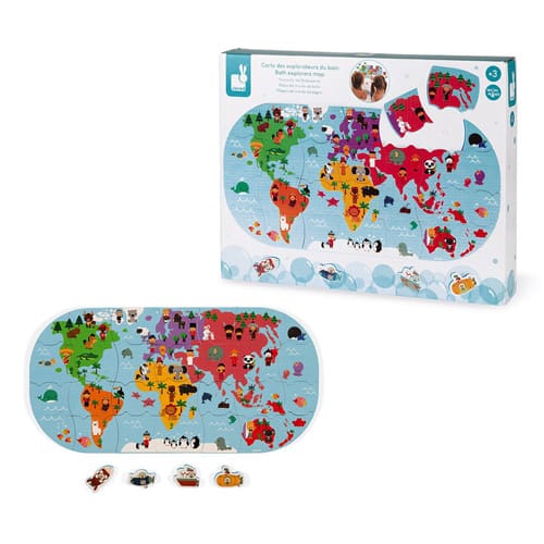 Bath Explorers Map - Water Play Pick