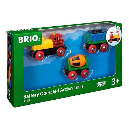 Battery Operated Action Train - Push and Go