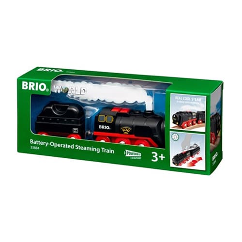 Battery-Operated Steaming Train - Water Fun Pick