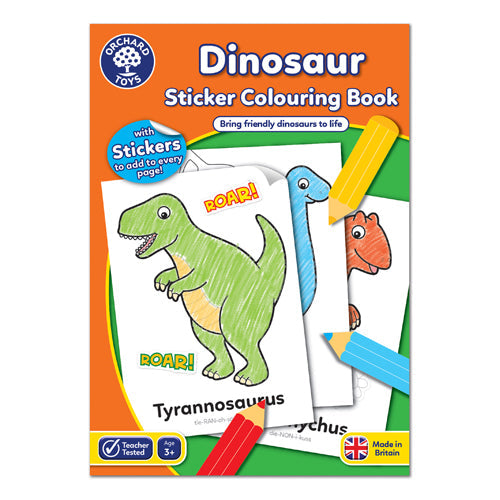 Dinosaur Colouring Book - Learning Story Time