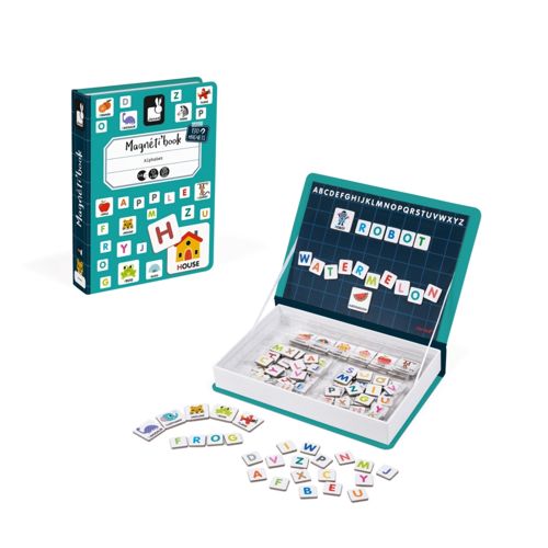English Alphabet Magneti’Book - Travel Puzzle Pick