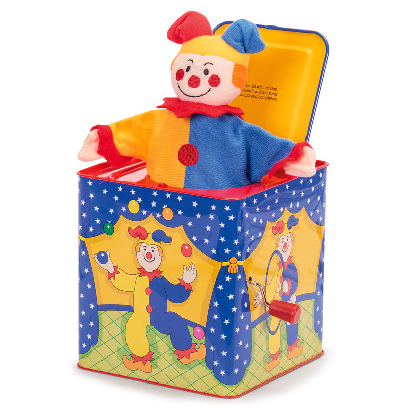 Jester Jack In The Box - Cozy Plush Pick