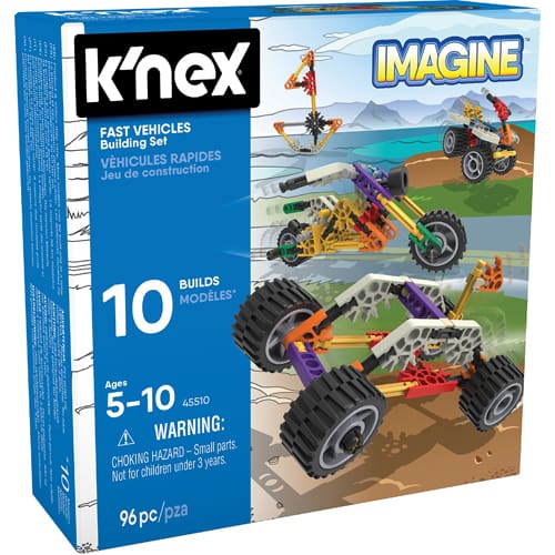 K’NEX Core Fun Fast 10 Model Building Set - Build and Create