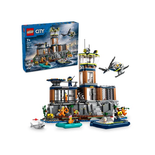 LEGO City Police 60419 Police Prison Island - Creative Build Time