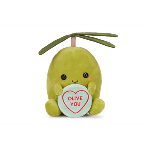 Love Hearts 18cm (7″) Olive You - Calm Cuddle Buddy