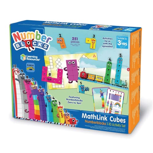 Cubes 1-10 Activity Set - Maker Play Set