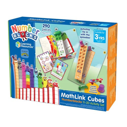 Cubes 11-20 Activity Set - Creative Build Time