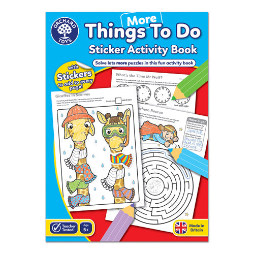 More Things To Do Colouring Book - Story Play Pick