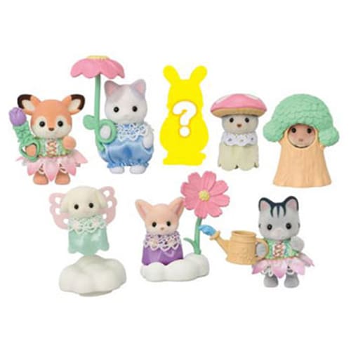 Sylvanian Families – Baby Collectibles – Blooming Baby Friends Series Blind Bag - Everyday Role Play