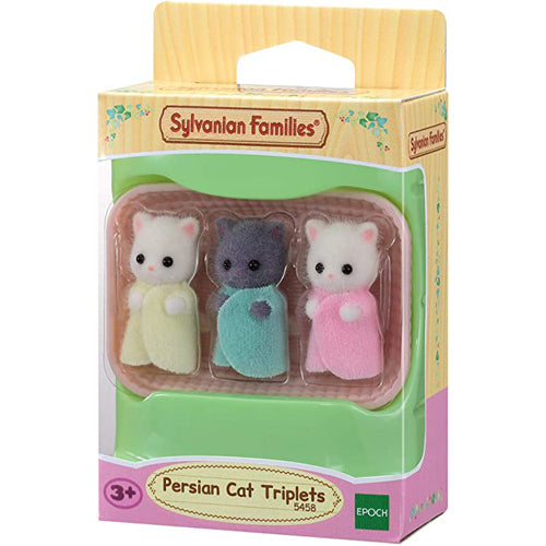 Sylvanian Families Persian Cat Triplets - Make Believe Play