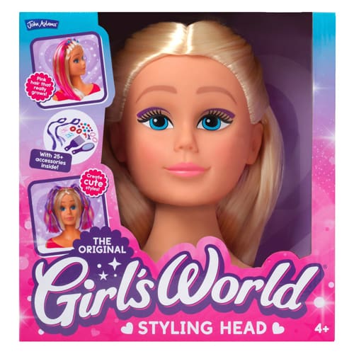 Girl’s World Styling Head - Little Maker Fun