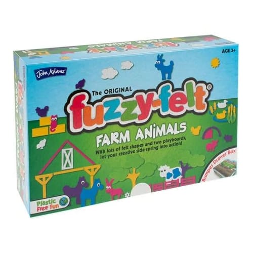 Fuzzy-Felt Farm Animals - Reading Time Pick