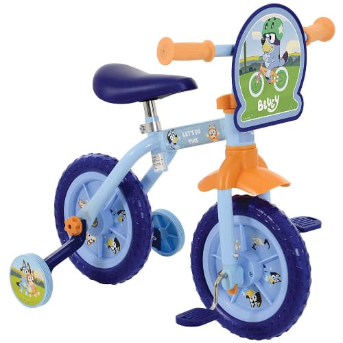 Bluey 2 in 1 10″ Training Bike - Little Wheels Fun