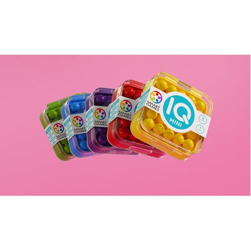 Smart Games IQ Mini – Assorted (One Supplied) - Travel Puzzle Pick