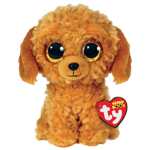 TY Noodles Dog – Beanie Boo - Calm Cuddle Buddy