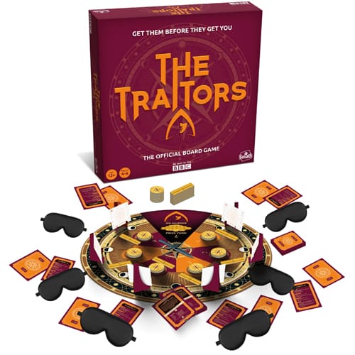 The Traitors (UK) The Official Board Game - Travel Game Ready