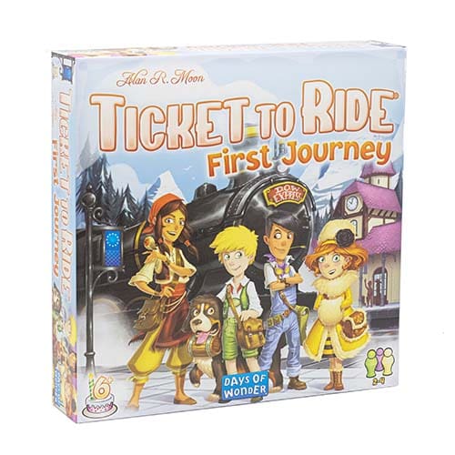 Ticket to Ride: First Journey Europe - Push and Go