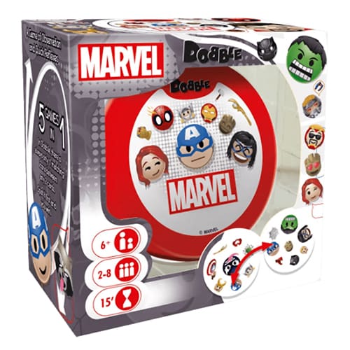 Dobble Marvel Emoji - Racing Fun Pick